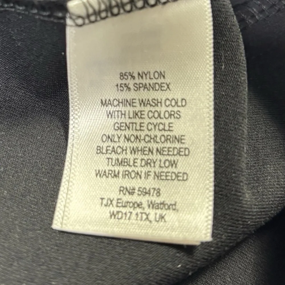 Cynthia Rowley Dress Women’s Small Black Sleeveless Zip Stretch A-Line - Picture 4 of 12